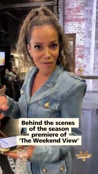 Come behind the scenes as we get ready for the season two premiere of 'The Weekend View'! 🙌 You can watch on ABC News Live every Saturday and Sunday at 7:30 a.m. 9:30 a.m. EST and Saturday at 12:30 p.m. EST!