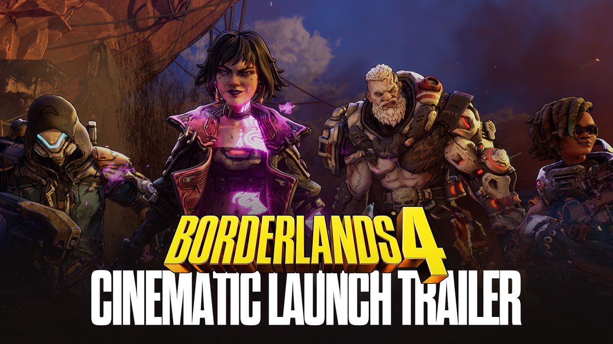 New planet. New cast. Same frenetic energy ⚡️ Put your looting cap on with Borderlands 4 today: