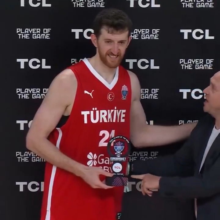 Ercan Osmani with the most points (28 PTS) by a Turkish player in a knockout game in #EuroBasket history! 🇹🇷