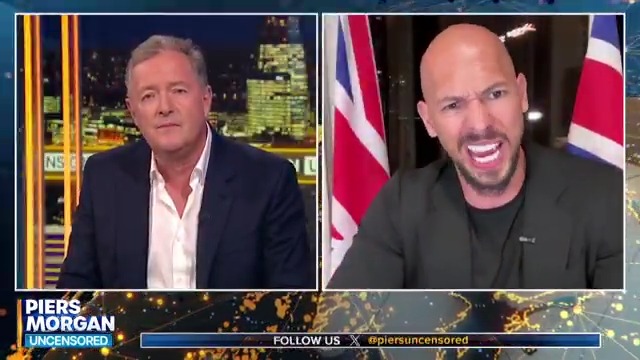 'We just saw a man bleed to death in front of his wife and children because the media convinced everybody that he's evil.' Andrew Tate discusses the assassination of Charlie Kirk and much more - just dropped 👇 📺 Piers Morgan | Andrew Tate