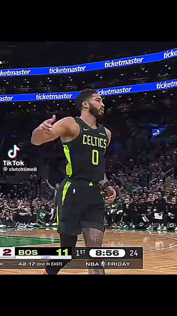 One of the best individual performances i‘ve ever seen live. Jayson Tatum really went off for 46/16/9 against the best team in the east