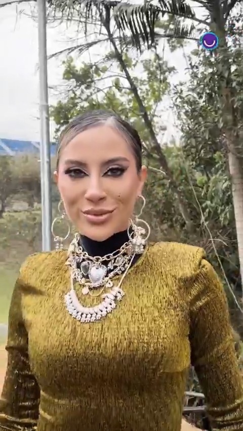 UAU 😮‍💨 Renata Saldanha 🦢 🩰 mais um dia entregando tudo nos looks pro festival 💥 #Famosos #TheTown2025