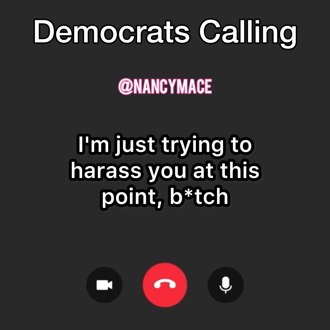 Felt like sharing a very small portion of the hate filled, threatening voice messages we are receiving today from DEMOCRATS. THIS IS WHO THEY ARE. Vicious. Vile. Violent.