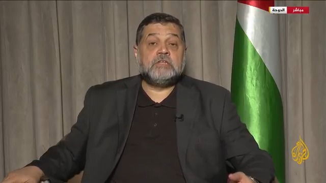 القيادي بحماس أسامة حمدان للجزيرة: الحل في #غزة يجب أن يتمحور حول وقف العدوان وانسحاب إسرائيل وإدخال المساعدات وإعادة الإعمار، وأي محاولات مختلفة للحل ستعطي المجرم نتنياهو فرصة لارتكاب المزيد من الجرائم بحق شعبنا #الأخبار #حرب_غزة