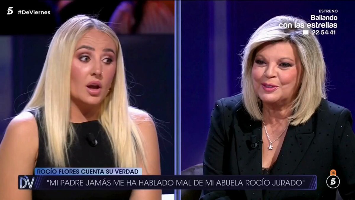 Rocío Flores frena a Terelu Campos al asegurar que ha tenido contacto con su hermano: “Yo no te he visto a ti en mi vida” 🪩 #DeViernes 🔮