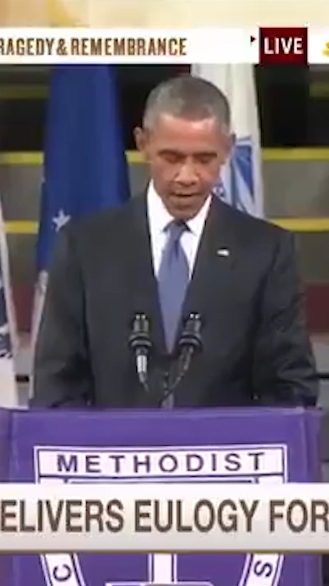 Barack Obama broke into ‘Amazing Grace’ while honoring the victims of the 2015 Charleston church shooting — a tragedy that drew nationwide grief and a rare sense of unity.