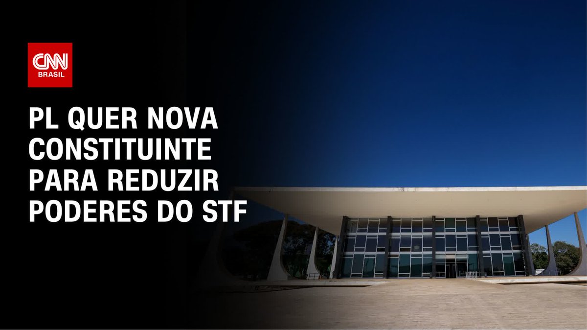 Por Edilene Lopes: PL quer nova Constituinte para reduzir poderes do STF; assista #CNNARENA