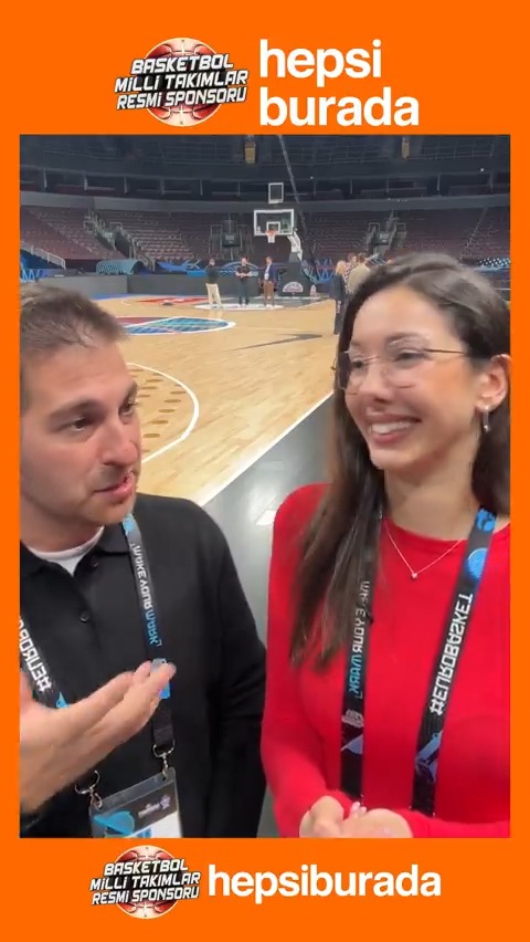 🇹🇷 Türkiye 94-68 Yunanistan 🇬🇷 Tarihi yarı finali Didem Gürser ve Can İşbakan’dan dinliyoruz 💬 Hepsiburada #VarBirNumaramız @tbf