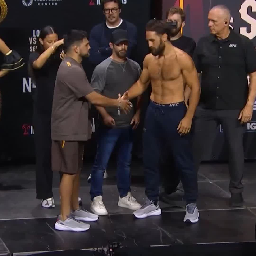 Middleweights are ready to duel! 😤 #OnAmission4Gold vs Dustin Stoltzfus [ #NocheUFC | LIVE TOMORROW 6pmET on the ESPN app ]