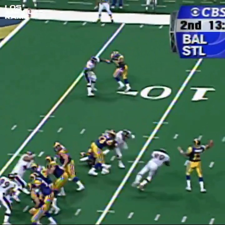 On This Day in Rams History: Kurt Warner makes his NFL debut, throwing for 309 yards with 3 touchdowns. 💪 More highlights on 🎥
