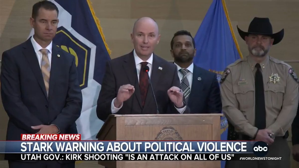 Utah Gov. Spencer Cox said that Charlie Kirk's murder made him the angriest he's ever been, as he pleaded for Americans to dial down rage and division. @JonKarl has more on why the governor thinks the shooting could be a turning point for the nation.