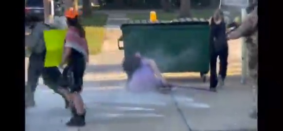 🚨BREAKING: DHS officers just shot at protesters outside Chicago-area ICE processing center. There have been daily protests there since Trump launched ICE "Operation Midway Blitz" in Chicago this week. Unclear what type of ammunition is being used