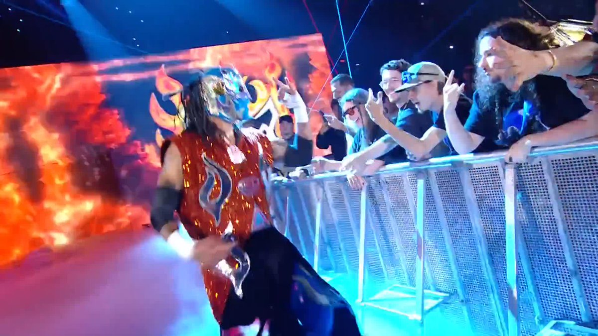 .REY FENIX WWE has answered Sami Zayn's Open Challenge! 💪