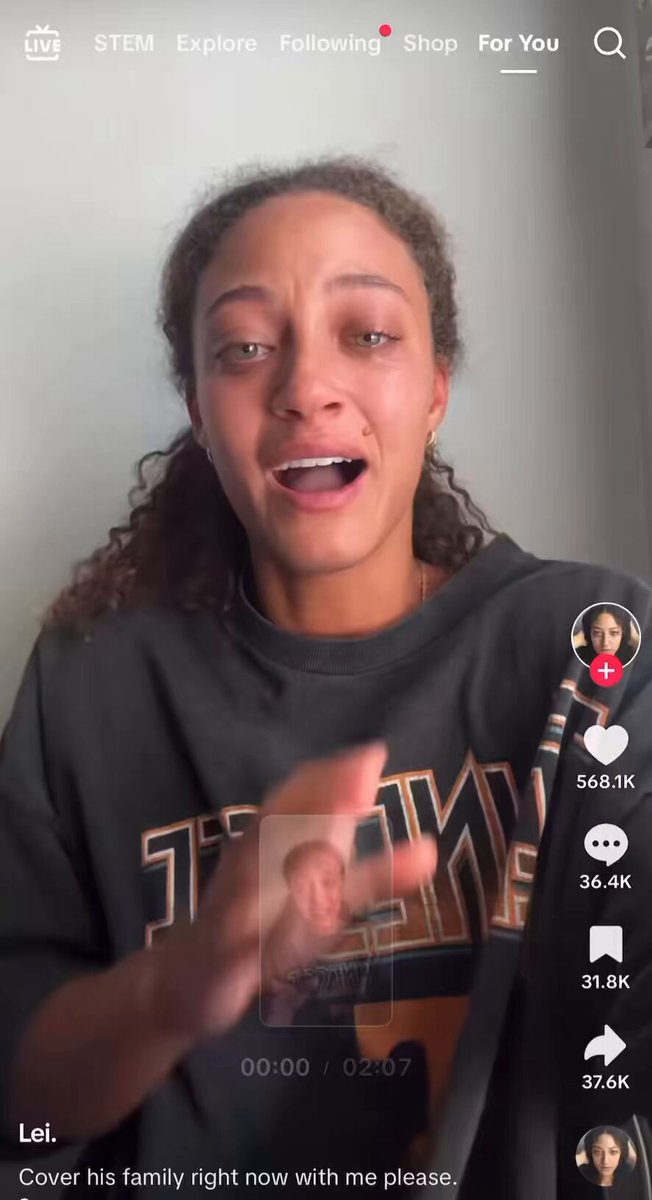 The Democrat Party is not coming back from this. This woman says a prayer for Charlie Kirk and his family and it gets 568k likes People are devastated “This was a man of god and ya’ll took his life — It hurts my heart deeply. It grieves me” America will never be the same