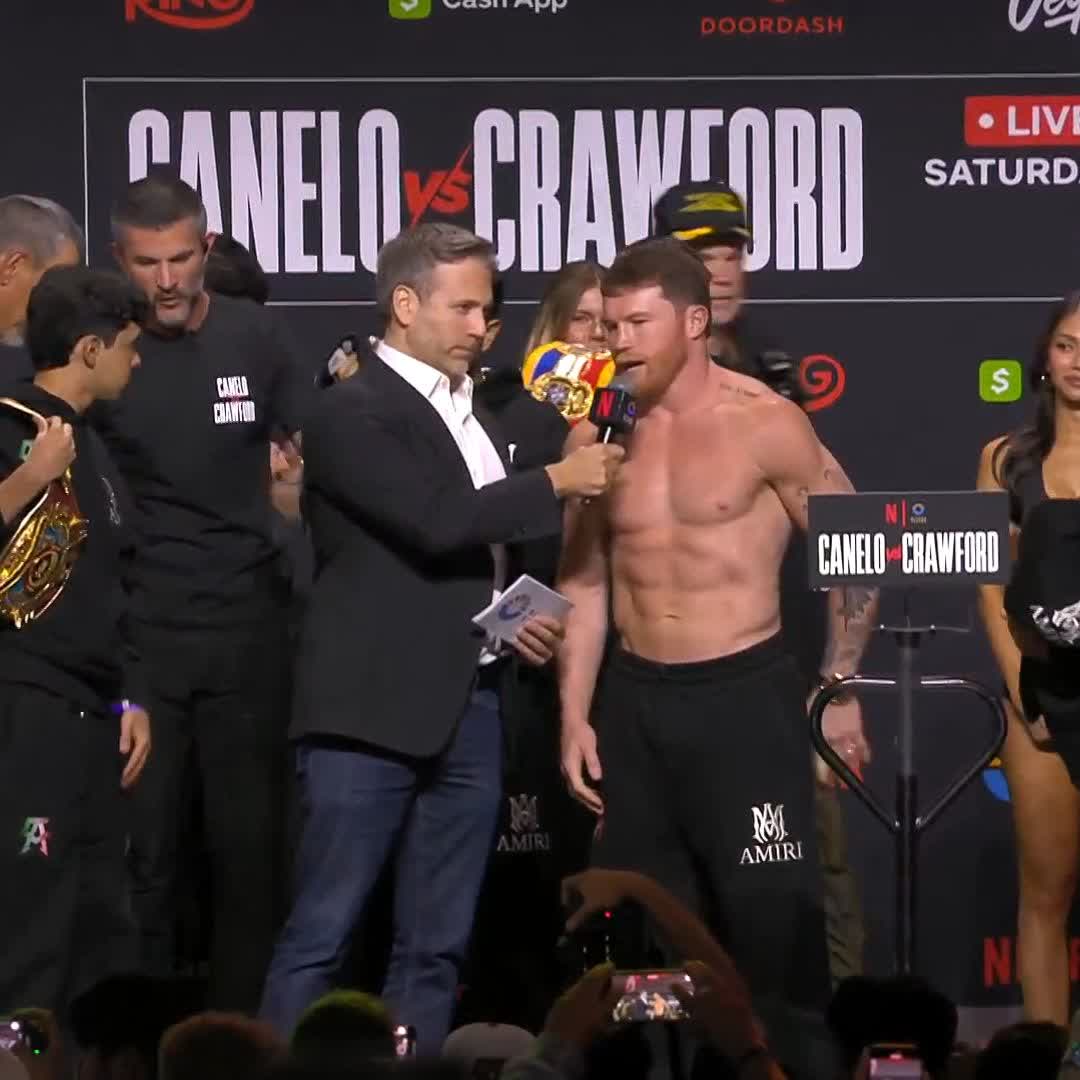 🗣️ "I need to put EVERYTHING in this fight!" The champ Canelo Alvarez has spoken 🇲🇽 🏆 [ Live ONLY on @Netflix | 9pmET | #RiyadhSeasonCard ]