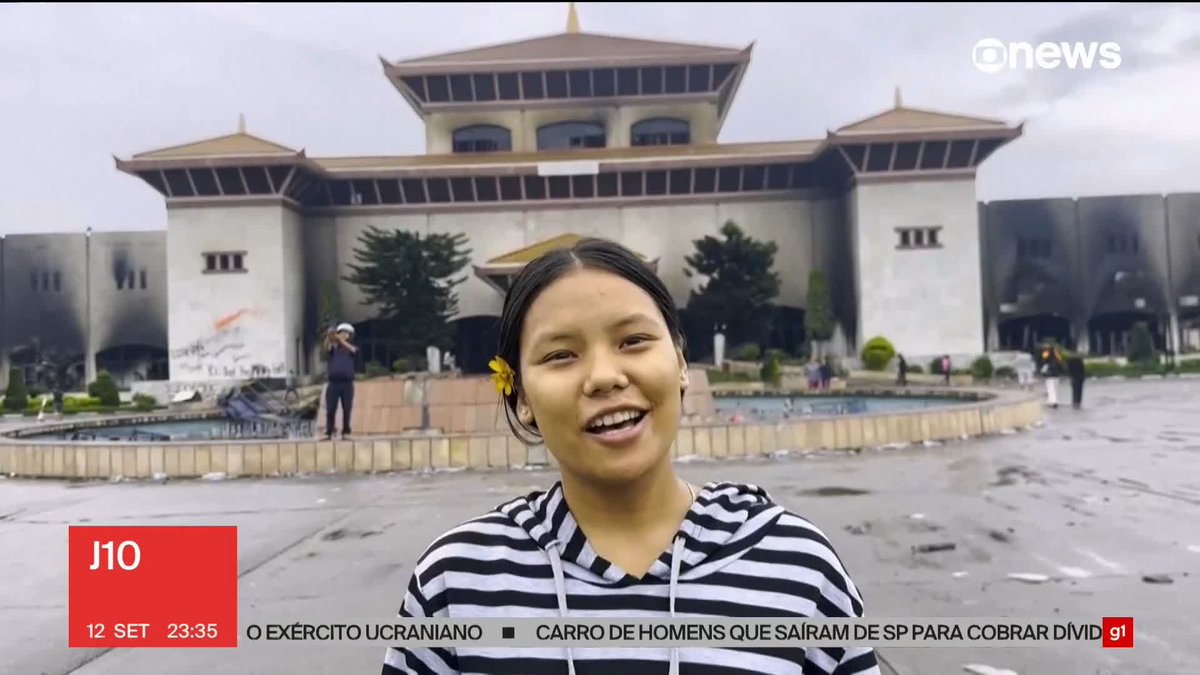 'Geração Z' derruba governo do Nepal e nomeia primeira-ministra. O ex-presidente do Supremo assume o cargo após protesto contra bloqueio das redes. ➡ Assista ao #J10: #GloboNews
