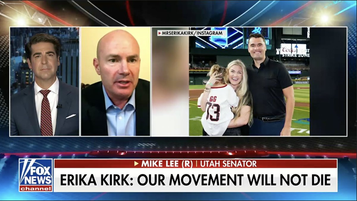 Erika Kirk showed phenomenal grace and poise under gut-wrenching circumstances tonight Charlie Kirk’s legacy is in good hands—in the hands of his loving, courageous, and capable wife She’s the intolerant left’s worst nightmare