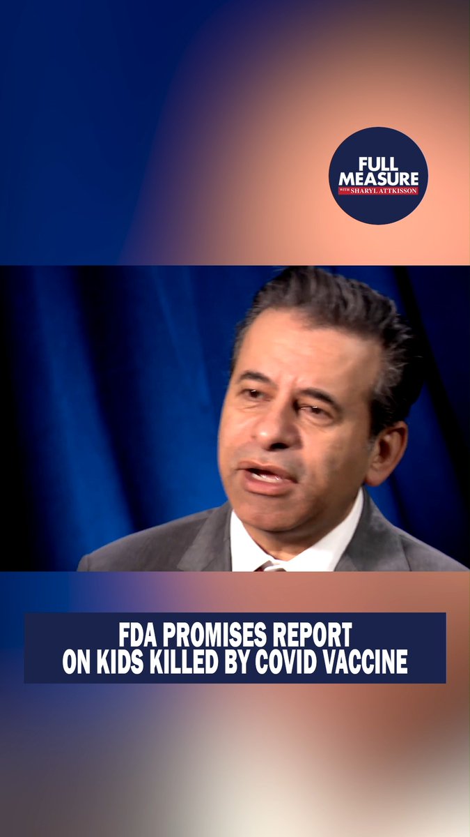 FDA Commissioner Marty Makary is finally exposing what the Biden administration tried to bury: children have died from the Covid vaccine. A full report is coming. He deserves credit for bringing truth to light after years of Pharma cover-ups.