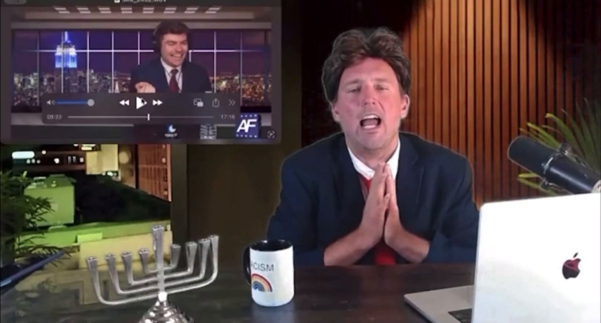Nick Fuentes finally addresses how he sexualized mother Mary and gets super excited thinking about how young and dumb she was. The fact he can face this with such class shows that #americafirst is #CatholicTwitter #CharlieKirk