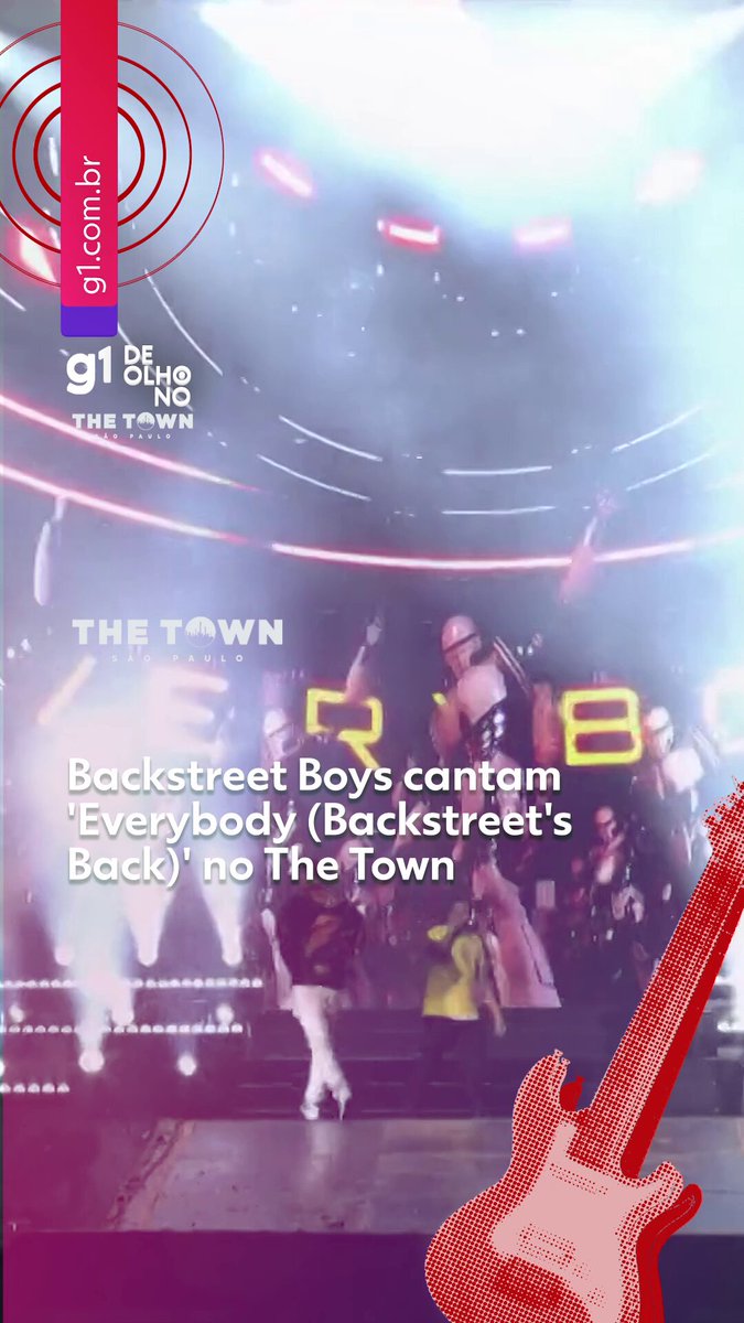 Backstreet Boys faz show histórico no The Town #g1nothetown