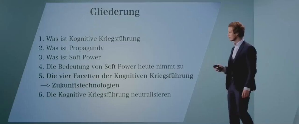 Den wenigsten Menschen ist bewusst, wie intensiv der Kampf um unsere Köpfe und Herzen geführt wird: Die neueste, neurowissenschaftliche Forschung dazu strebt die vollständige Kontrolle unserer Gedanken und Gefühle durch Zukunftstechnologien an, wie beispielsweise Nano-Roboter oder die Beeinflussung von Gehirnströmen. Darum geht es in diesem Ausschnitt, den gesamten Vortrag gibt es hier: