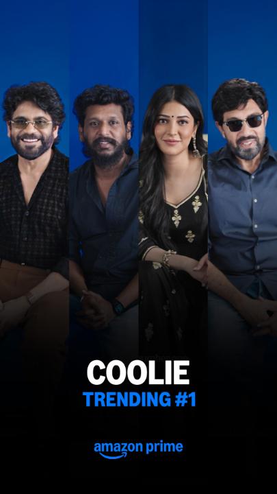 it’s mass 🔥 it’s unstoppable 💯 it’s No.1 👑 #CoolieOnPrime, Watch Now