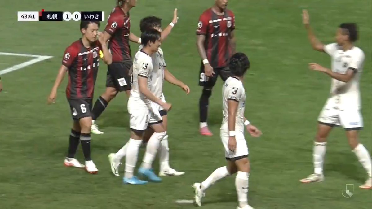 加藤大晟のＪ初ゴールで同点！👏 🎦 ゴール動画 🏆 明治安田Ｊ２リーグ 第29節 🆚 札幌vsいわき 🔢 1-1 ⌚️ 44分 ⚽️ 加藤 大晟（いわき） #Ｊリーグ