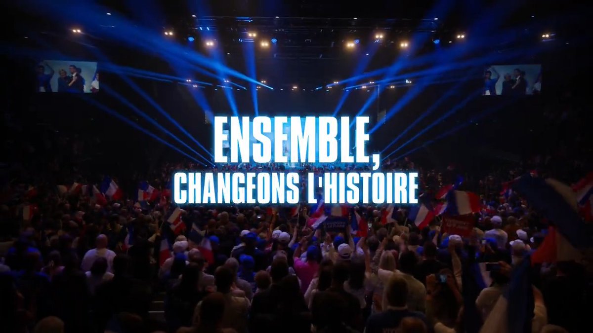 🔵 Demain, dimanche 14 septembre, des milliers de patriotes se réunissent à Bordeaux, aux côtés de Marine Le Pen et de Jordan Bardella, pour clamer notre amour de la France ! Face à Macron et aux destructeurs de la France, nous représentons l'alternance et un espoir pour des millions de Français ! 🇫🇷 Rien ne peut arrêter un peuple qui s’est remis à espérer !
