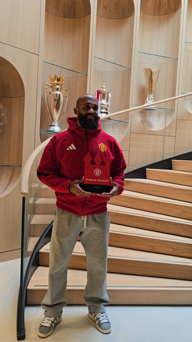 Front cover of Inside United ✅ Player of the Month award ✅ 🗞️ It's a good day to be Bryan Mbeumo 🥇