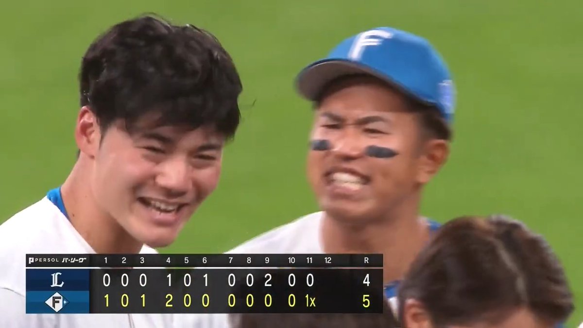 次は決めた✨ 北海道日本ハム 清宮幸太郎 選手のサヨナラタイムリーヒット👏 👇ライブ配信はこちら