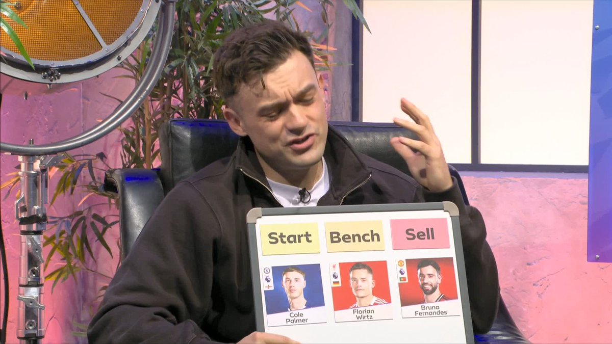 Start - Bench - Sell. Cole Palmer, Florian Wirtz &amp; Bruno Fernandes? 🤔 #SaturdaySocial