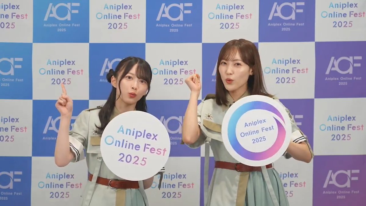 ▬ 🌐#AOF2025 🌐▬ ✅櫻坂46×ビルディバイド -ブライト- ステージ終了🌟 #松田里奈 さん #森田ひかる さん のコメントが到着しました✨ #櫻坂TCG #櫻坂46 #ビルディバイドブライト ⬇現在配信中📡 👇コメントはこちら！