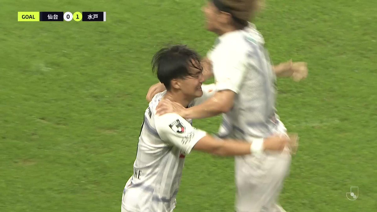 U-20日本代表・齋藤俊輔が力強い突破から豪快に決めた！💥 🎦 ゴール動画 🏆 明治安田Ｊ２リーグ 第29節 🆚 仙台vs水戸 🔢 0-1 ⌚️ 17分 ⚽️ 齋藤 俊輔（水戸） #Ｊリーグ