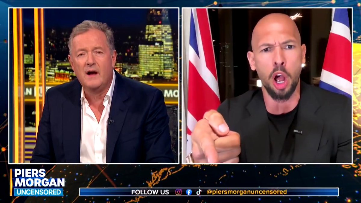 "Honestly, I don't think I've ever read a more ludicrously misogynistic, hypocritical load of claptrap in my life..." Piers Morgan calls out Andrew Tate for his view that women shouldn't vote or be political leaders. 📺 Piers Morgan | Andrew Tate