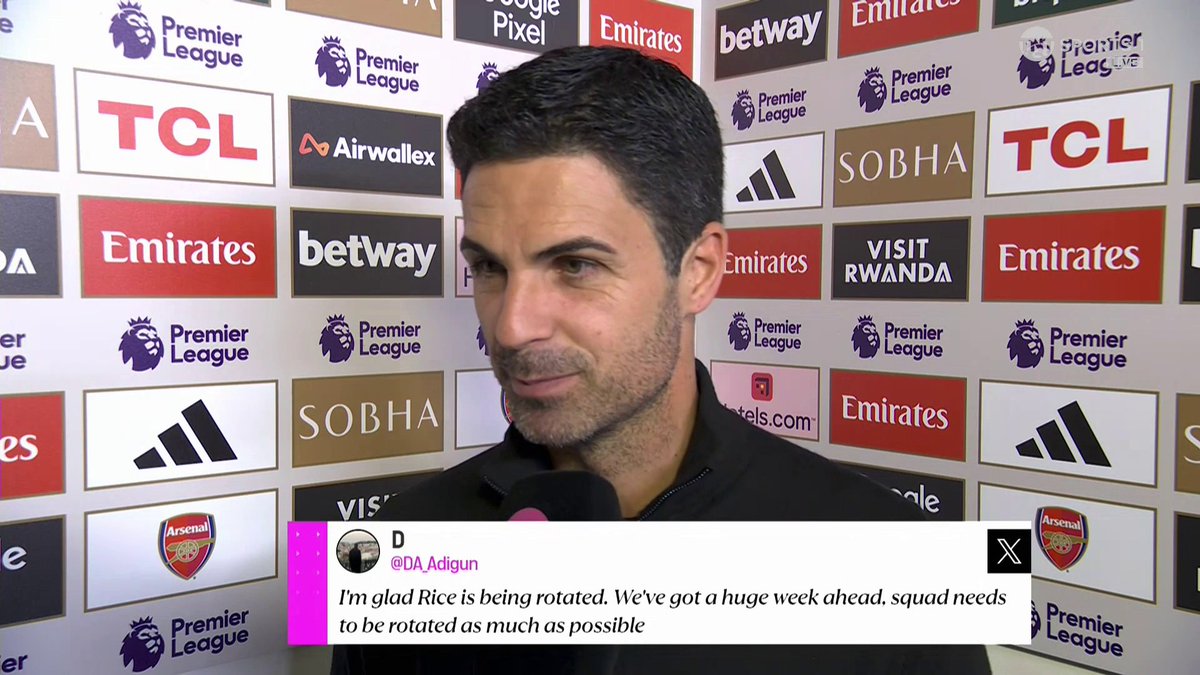 "It's very exciting" ๐คฉ Mikel Arteta talks Eberechi Eze, Ange Postecoglou and Arsenal's tough run of fixtures... ๐๏ธ Becky Ives | ๐บ TNT Sports & discovery+ UK