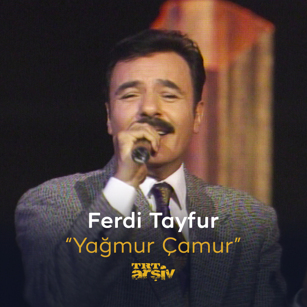 🎙️ Arabesk müziğinin usta ismi Ferdi Tayfur söylüyor: “Yağmur demem, çamur demem Yollarına düşüyorum”