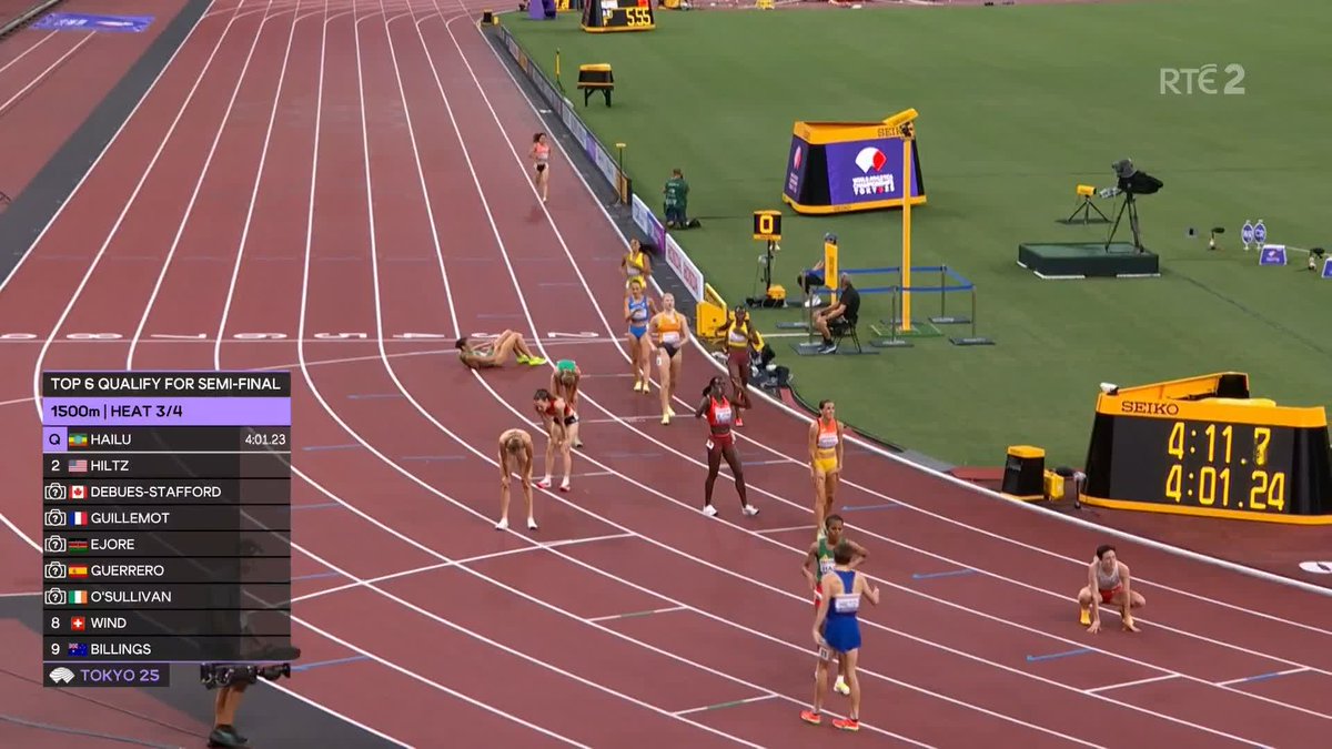 This was something else ☘️ Needing a Top 6 finish to qualify, Sophie O’Sullivan leaves it late but JUST gets there. Qualifies for World Semi-Final 👏