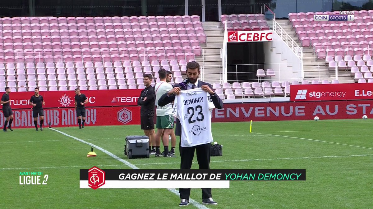 [🎁CONCOURS] ⚽️#beINLIGUE2 🔮 Donnez votre pronostic pour #FCASDR via #beINLIGUE2 👕 Le maillot dédicacé de Yohan Demoncy (Stade de Reims) est à gagner ! 👉 Follow beIN SPORTS pour jouer