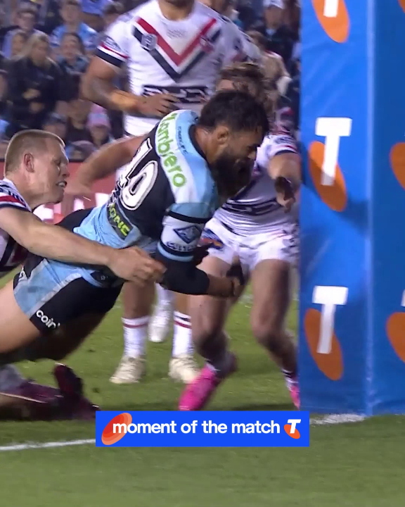 Rudolf seals the game! 🤯 Telstra Moment of the Match