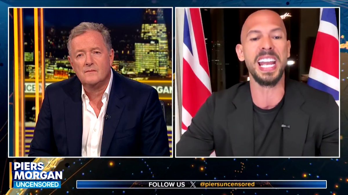 Andrew Tate claims he's been a 'target' of the British justice system, telling Piers Morgan: "You know I've done nothing wrong!" Piers: "I don't know that." 📺 Piers Morgan | Andrew Tate