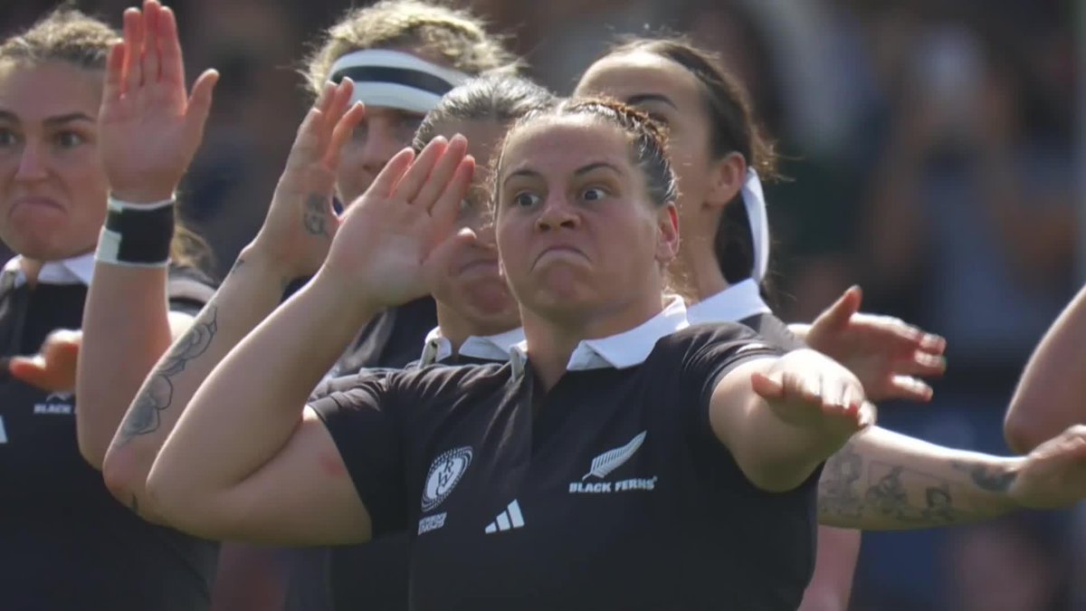 New Zealand bringing the fire to our first quarter-final of the day 🔥 Stream every Rugby World Cup match on Paramount+ 🏉