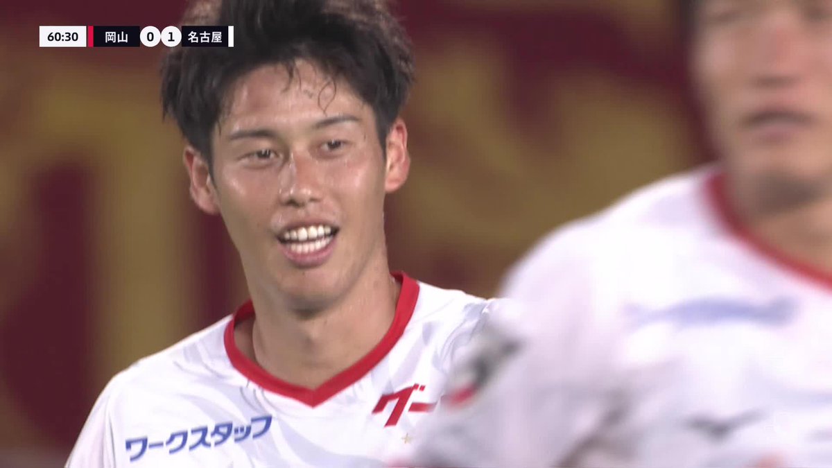 DF佐藤瑶大が2戦連発⚽️⚽️ 🎦 ゴール動画 🏆 明治安田Ｊ１リーグ 第29節 🆚 岡山vs名古屋 🔢 0-1 ⌚️ 61分 ⚽️ 佐藤 瑶大（名古屋） #Ｊリーグ