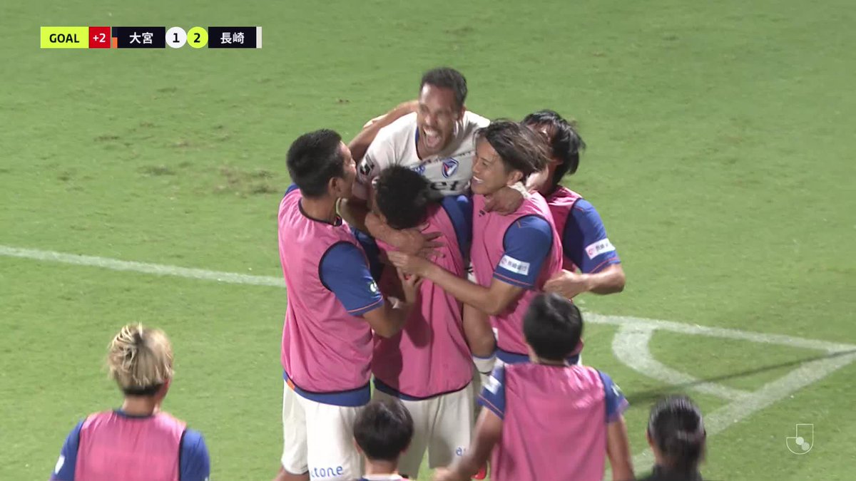 長崎が5連勝！ 首位水戸と勝点54で並ぶ🔥 🎦 ゴール動画 🏆 明治安田Ｊ２リーグ 第29節 🆚 大宮vs長崎 🔢 1-2 ⌚️ 45+3分 ⚽️ エジガル ジュニオ（長崎） #Ｊリーグ