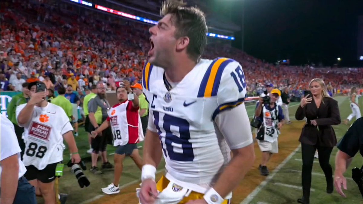 "[Garrett Nussmeier] is the best QB in college football. I still believe he'll be holding the Heisman trophy when it's all said and done." Jordan Rodgers with high praise for LSU Football's QB1 🔥