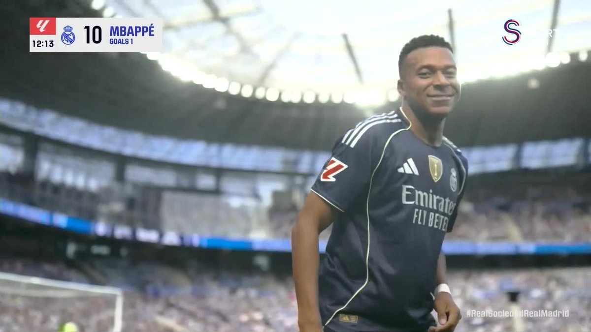 Kylian Mbappe, NOS açıyor.