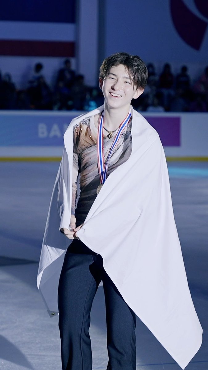 🔥 After claiming gold in Bangkok, Rio Nakata shares what he hopes to show on the ice at the #JGPFigure Final in Nagoya! ✨⛸️ Watch the full interview 👉 #FigureSkating #Bangkok