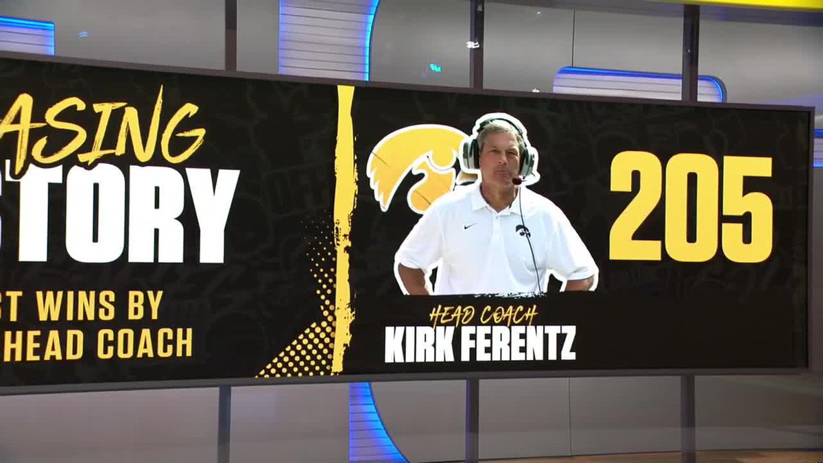 "He truly is the best person and coach I've ever played for in my life." Just some wholesome Kirk Ferentz content for your morning, Hawkeye Football fans 😊
