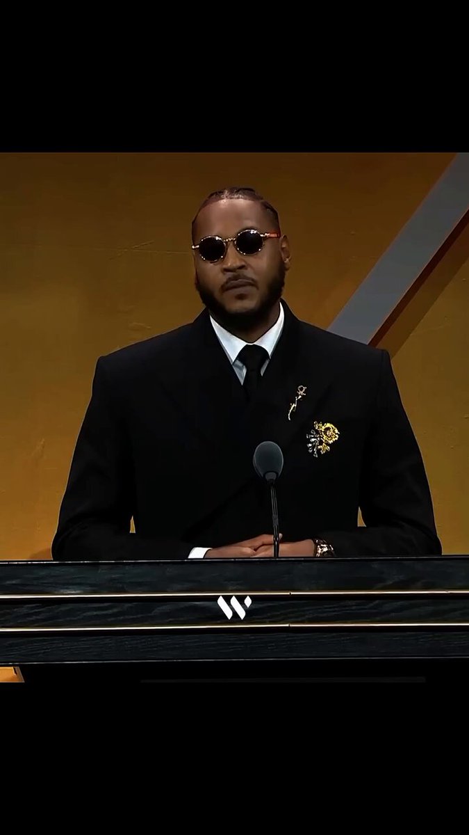 Carmelo Anthony shares a powerful truth ‼️‼️