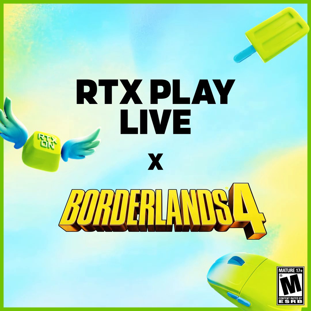 🗝️ APPEL À TOUS LES CHASSEURS D'ARCHES 🗝️ Suivez notre nouveau Livestream Twitch dédié 𝘙𝘛𝘟 𝘗𝘭𝘢𝘺 pour célébrer la sortie de Borderlands 4 et tentez de GAGNER cette GeForce RTX 5090 customisée à l'effigie de Vex, la Sirène ! 💜 🗓️ 15/09 | ⏰ 22 h - Minuit 👀