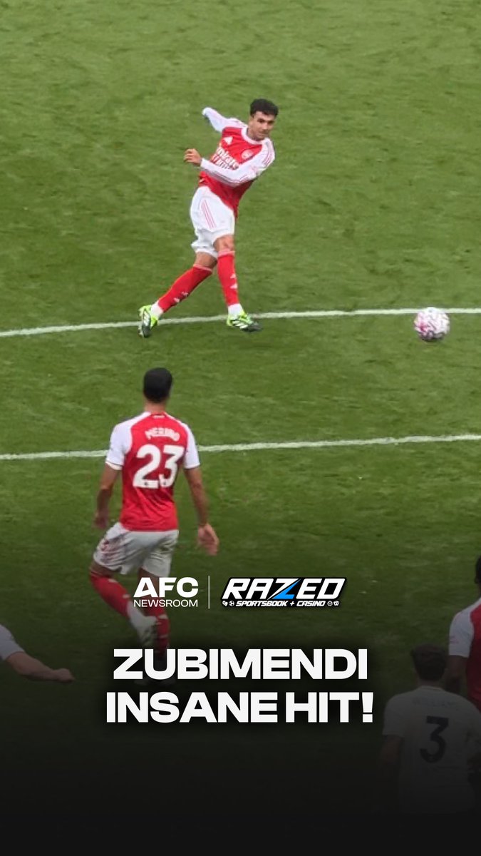 🚨 Check out this fresh angle of Zubimendi’s INSANE volley against Nottingham Forest. 🚀